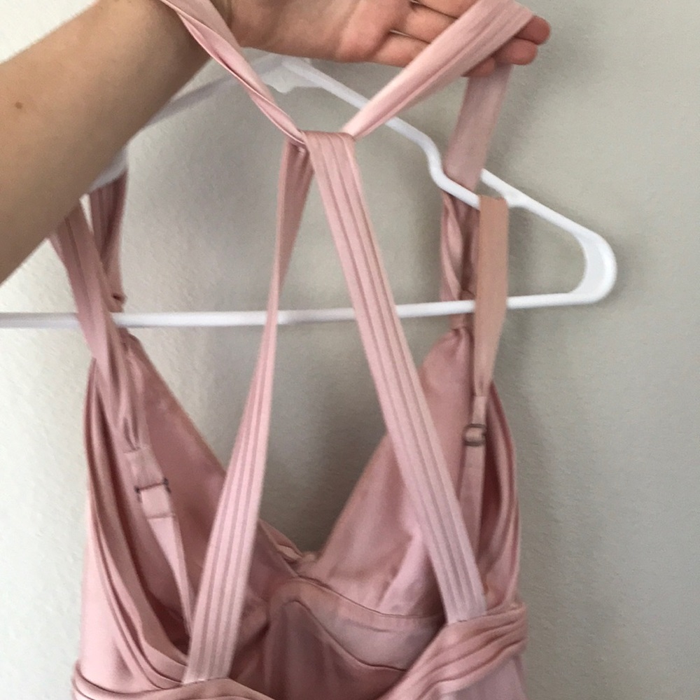 BCBG Prom Dress or Evening Gown - light pink - Picture 4 of 4